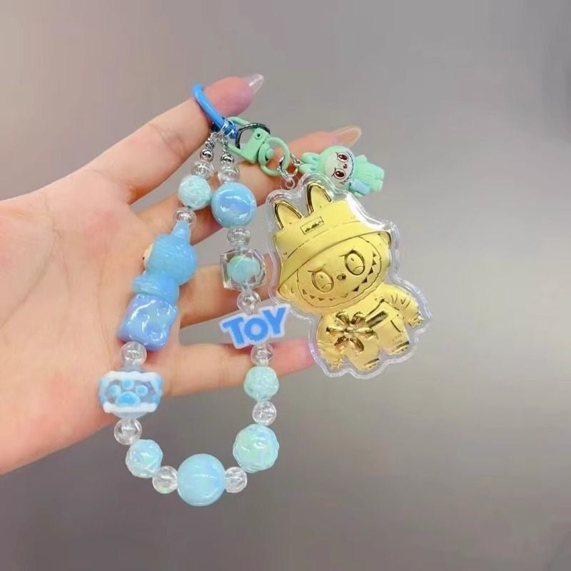 DIY （golden） Phone chain